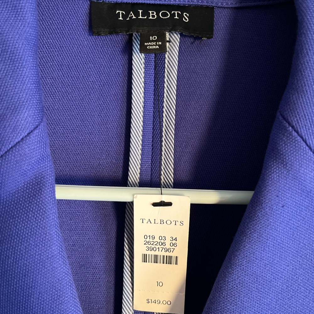 Talbots Blazer NWT - Picture 3 of 5